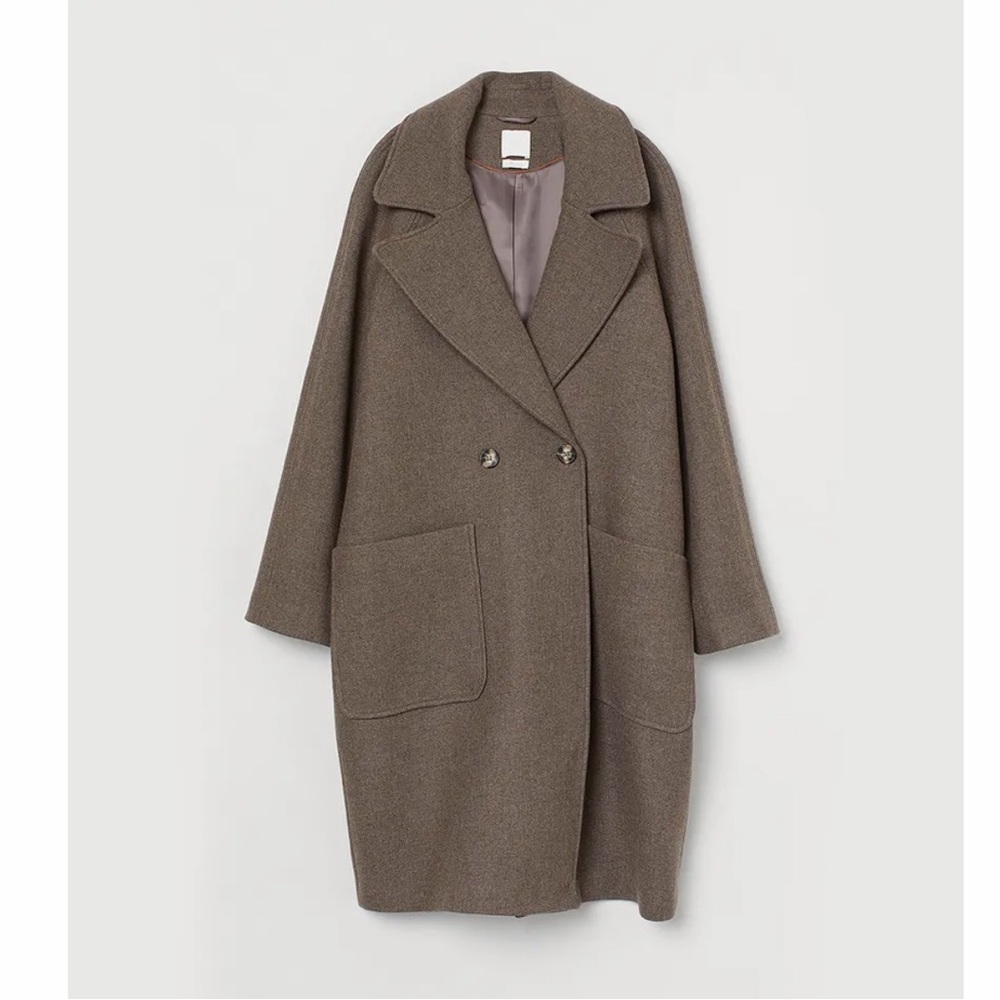 H&M Classic Brown Trench Coat